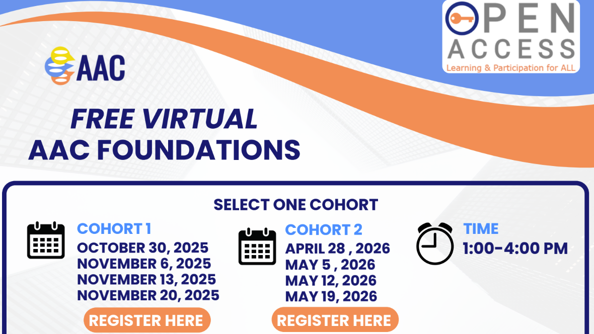 Open Access AAC Foundations Flyer